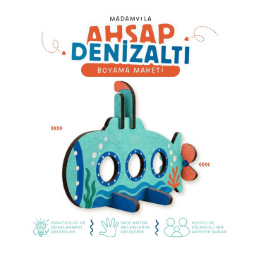 Denizaltı Maketi MDF...