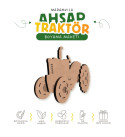 Traktör Maketi Ahşap Boyama