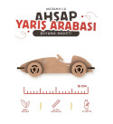 Yarış Arabası Maketi Ahşap Boyama