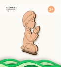 Dua Eden Erkek Çocuk Ahşap Boyama