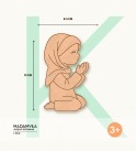 Dua Eden Kız Çocuk Ahşap Boyama