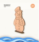 Kardan Adam Ahşap Boyama
