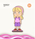 Kız Çocuk Ahşap Boyama