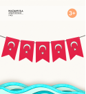 Türk Bayrağı Ahşap Boyama